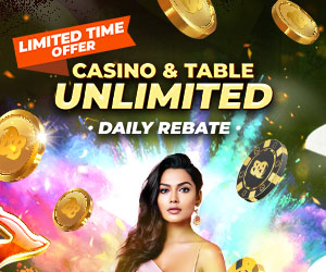 Casino & Table Unlimited Daily Rebate