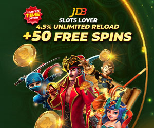 4.5% Unlimited Reload + JDB 50 FREE SPINS!